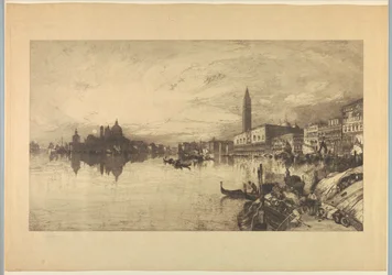 Uitzicht op Venetië vanaf het Canal Grande
