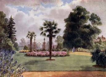 Kew Gardens: De Palmbomen en Hoofdingang