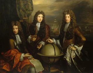 John Benbow (1653-1702), Sir Ralph Delavalle (circa 1645-1707) en Thomas Phillips (circa 1635-1693)