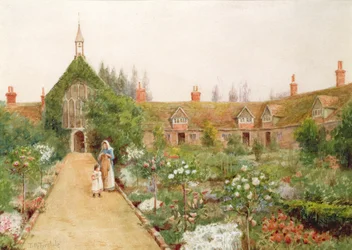 Een Landelijke Tuin in Bray, Berkshire