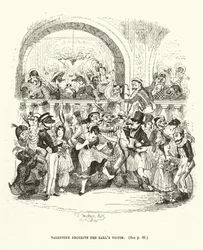 Illustratie voor Valentine Vox (gravure)