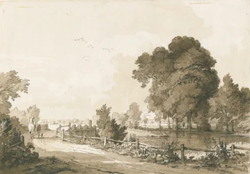 Great Haywood - Sluisdeuren op de rivier Trent