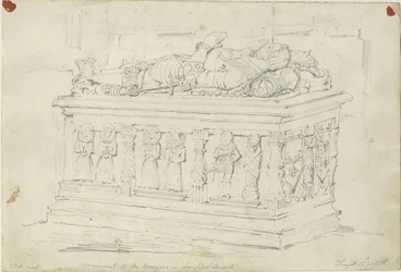 Seighford Church - Graf van William en Mercy Bowyer