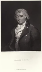 Portret van Charles Dibdin