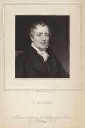 Portret van David Ricardo