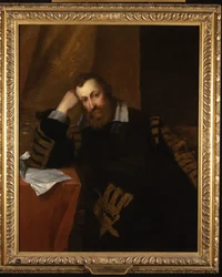 Portret van Henry Percy, 9e graaf van Northumberland (olieverf op doek)
