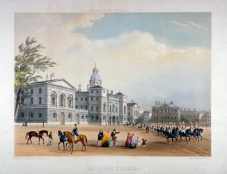 Horse Guards, Westminster, Londen, 1851