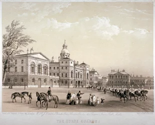 Horse Guards, Westminster, Londen, 1851
