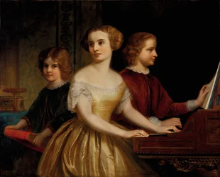 De Parmly Zusters, ca. 1857