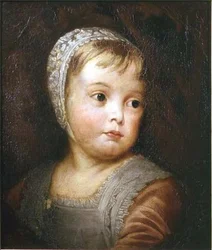Koning James II als kind, naar Van Dyck