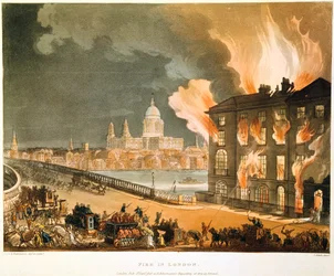 Brand in Londen, 1808