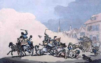 Een Kartrace, uitgegeven door William Holland