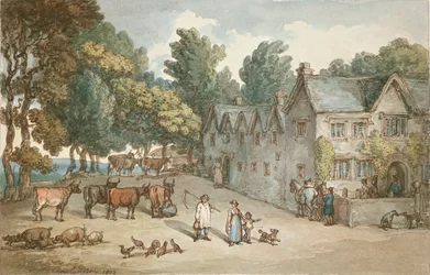 Een boerderij in Hengar, Cornwall, 1803