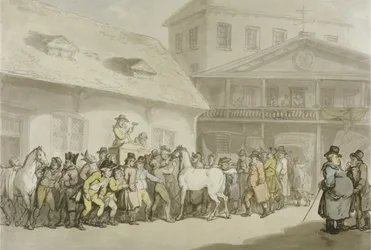 Een Paardenverkoop bij Hopkins