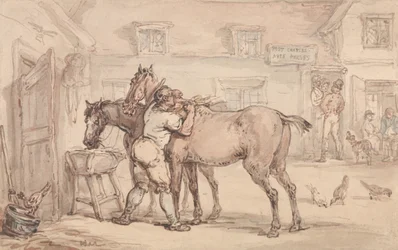 Een paardenstal