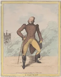 Portret van Lord Petersham, 10 januari 1812