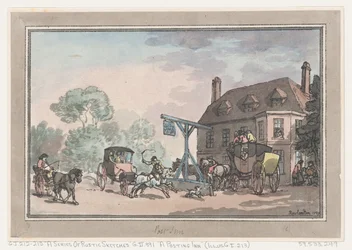 Een Postherberg, 1787