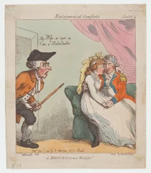 Een Terugkeer van een Wandeling, 1 oktober 1799