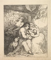 Een Zeemansfamilie, 1787