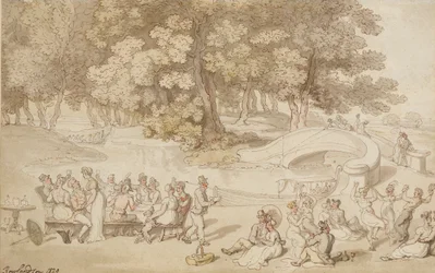 Een sociale vakantie, 1820