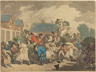 Een windvlaag in Hyde Park