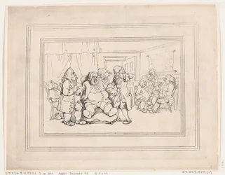 Comforts of Bath, Plaat 1, 6 januari 1798