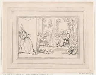 Comforts of Bath, Plaat 6, 6 januari 1798