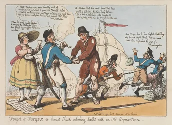 Vergeten en vergeven, of Honest Jack die een oude bekende de hand schudt