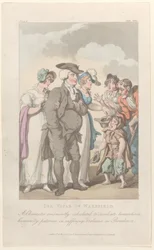 Frontispice: The Vicar of Wakefield, uit The Vicar of Wakefield, 1 mei 1817
