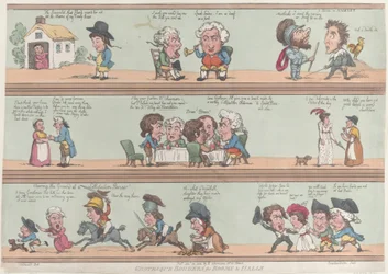 Groteque randen voor kamers en hallen, [20 november 1800], herdruk