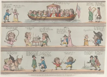 Groteske randen voor kamers en hallen, [29 oktober 1800], herdruk