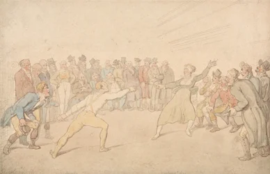 Henry Angelo en Madame Cain – Schermen