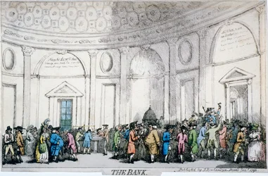 Interieur van de Bank of England, City of London
