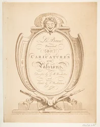Le Brun Travested, of Karikaturen van de Passies, januari-februari 1800