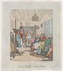 Meten van vervangers voor het reserveleger, 1805