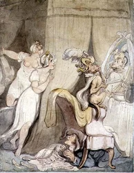 Apenstreken, ca. 1800