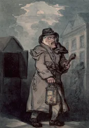 Nachtwaker, laat 18e eeuw