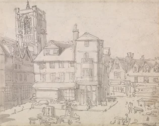 De marktplaats van Norwich