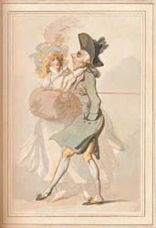 Old Q of een versleten losbol, ca. 1790