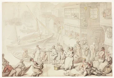 Buiten de Salutation Inn, Greenwich