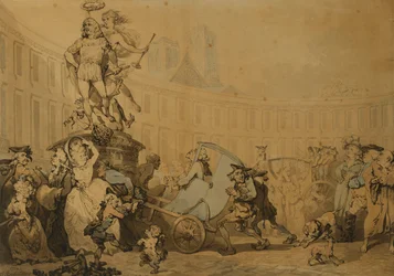 Place Victoire in Parijs, 1784