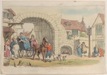 Plaat 21, uit Wereld in Miniatuur, 1816