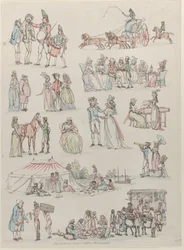 Plate 7, Contouren van Figuren, Landschappen en Vee...voor het Gebruik van Leerlingen, 27 juni 1790