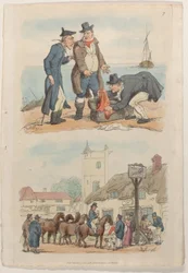 Plaat 7, uit Wereld in Miniatuur, 1816