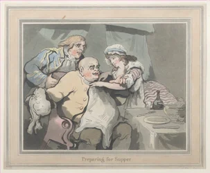 Voorbereidingen voor het Avondeten, 1790