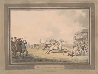 Racen [set van zes]:  5. Van de baan afrijden