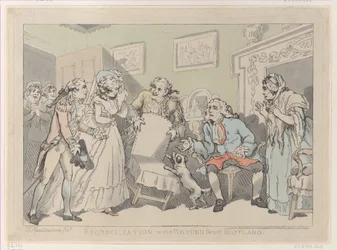 Verzoening, of de Terugkeer uit Schotland, 17 december 1785