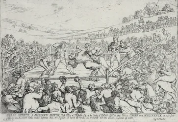Plattelandssporten - Een bokswedstrijd, 28 september