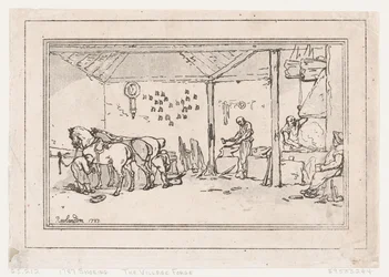 Beslaan: De Dorpssmederij Een Hoefsmederij