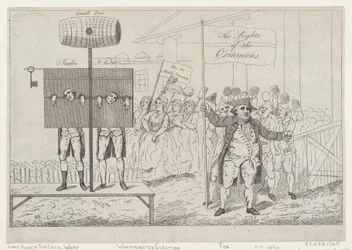 Sir Cecil Wray in de Schandpaal
